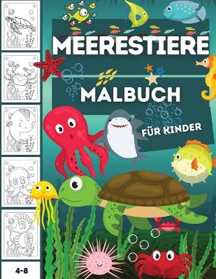 Book cover for Meerestiere Malbuch f�r Kinder