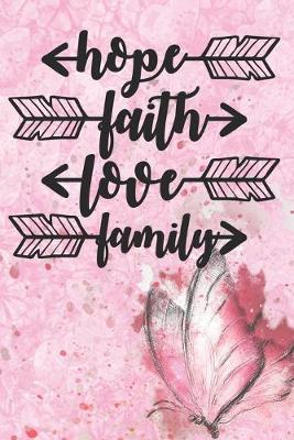 Book cover for Hope Faith Love Family
