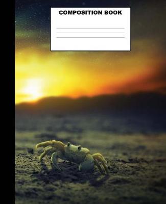 Book cover for Crab Composition Book