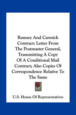 Book cover for Ramsey and Carmick Contract