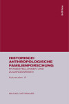 Book cover for Historisch-Anthropologische Familienforschung