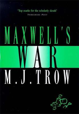 Book cover for Maxwell's War