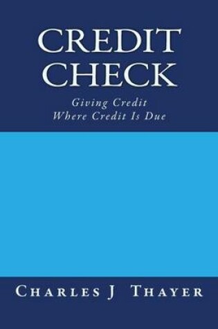 Cover of Credit Check