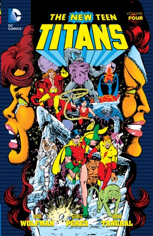 Book cover for New Teen Titans Vol. 4