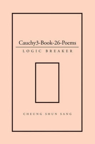 Cover of Cauchy3-Book-26-Poems