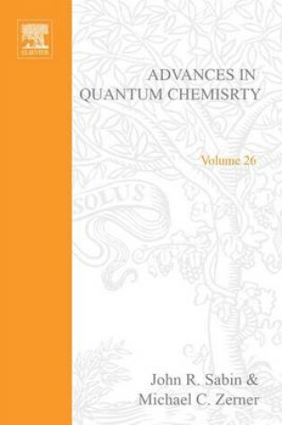 Cover of Advances in Quantum Chemistry