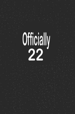 Book cover for officially 22