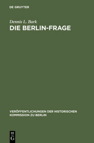 Cover of Die Berlin-Frage