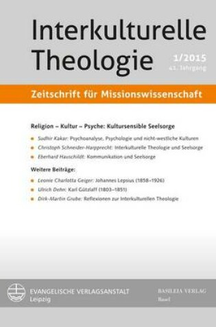 Cover of Religion - Kultur - Psyche