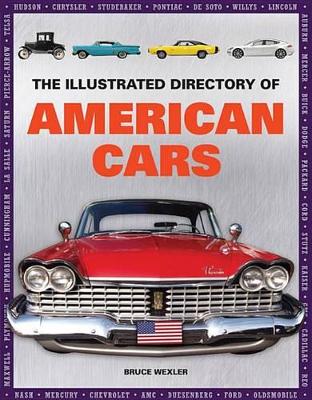 Book cover for The Illustrated Directory of American Cars