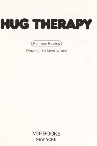 Cover of Hug Therapy