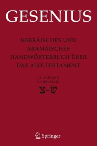 Cover of Hebraisches Und Aramaisches Handwoerterbuch UEber Das Alte Testament