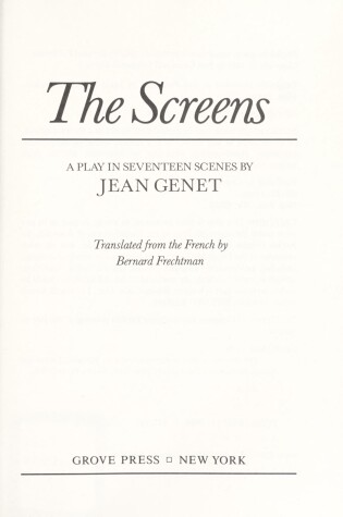 Cover of Screens -Op/73