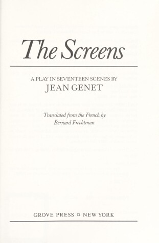 Book cover for Screens -Op/73