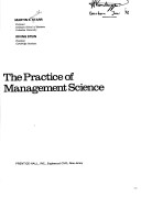 Book cover for The Practice of Management Science