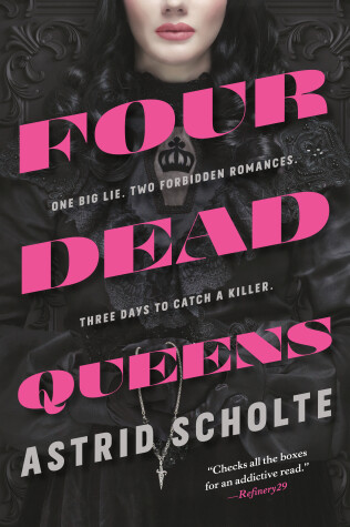 Book cover for Four Dead Queens