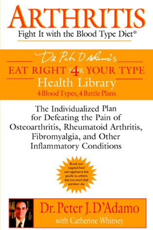 Cover of Arthritis: Fight it with the Blood Type Diet