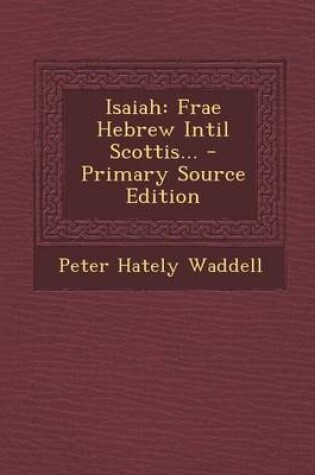 Cover of Isaiah