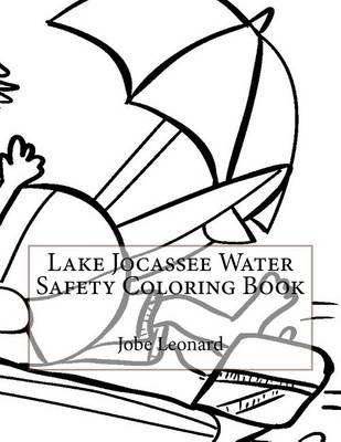 Book cover for Lake Jocassee Water Safety Coloring Book