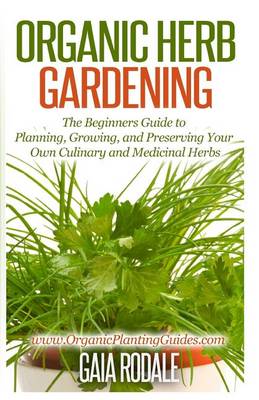 Book cover for Organic Herb Gardening