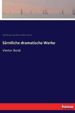 Cover of Samtliche dramatische Werke