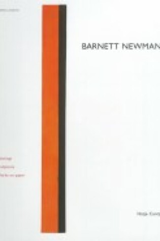 Cover of Barnett Newman
