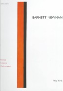 Book cover for Barnett Newman