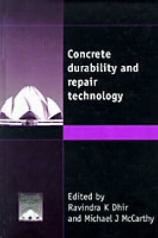 Cover of Concrete Durability and Repair Technology