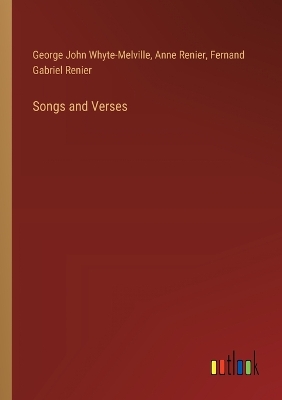 Book cover for Songs and Verses