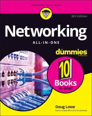 Book cover for Networking All-in-One For Dummies