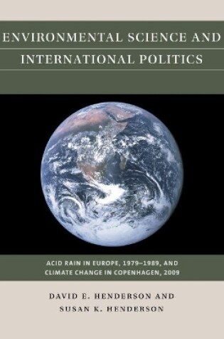 Cover of Environmental Science and International Politics