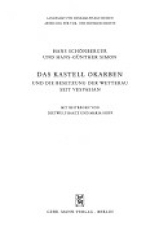 Cover of Das Kastell Okarben