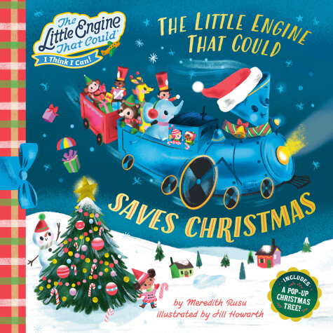 Book cover for The Little Engine That Could Saves Christmas