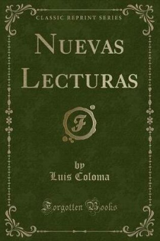 Cover of Nuevas Lecturas (Classic Reprint)