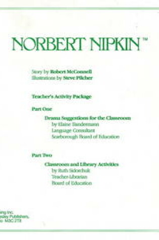 Cover of Norbert Nipkin Teachers' Resource Pack