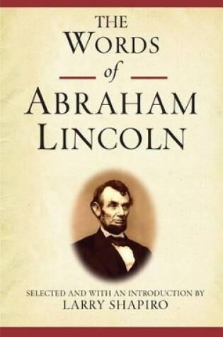 Cover of The Words of Abraham Lincoln