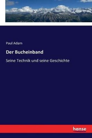 Cover of Der Bucheinband