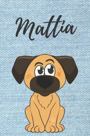 Cover of personalisiertes Notizbuch Hunde / Malbuch / Tagebuch / Journal / DIN A5 / Geschenk Mattia