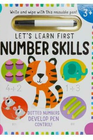 Cover of Let's Learn: First Number Skills (Write and Wipe)