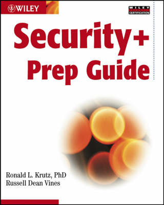Book cover for Security+ Prep Guide