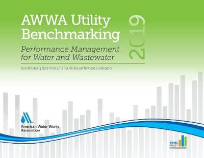 Book cover for 2019 AWWA Utility Benchmarking