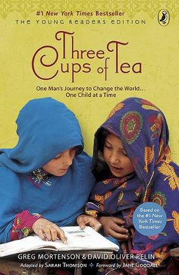 Book cover for Three Cups of Tea (Young Readers Edition)