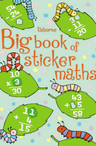 Cover of Big Book of Sticker Maths