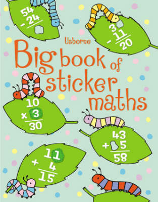 Book cover for Big Book of Sticker Maths