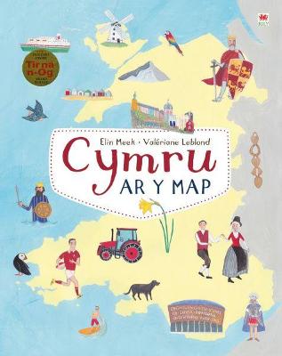 Book cover for Cymru ar y Map
