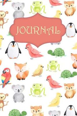 Book cover for Cool Animal Prints Journal