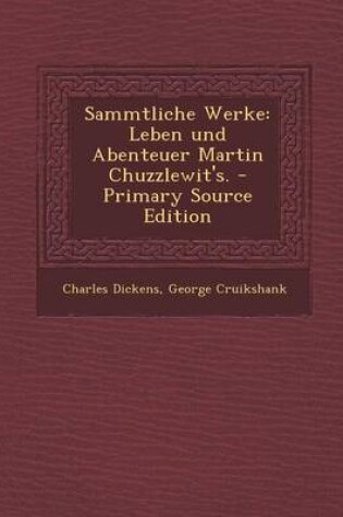 Cover of Sammtliche Werke