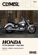 Book cover for Honda VT 750 Shadow Ace 98-00, VT750DC S/Spirit 01-03, VT750 S/Ace Deluxe 98-03