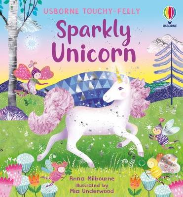 Book cover for Sparkly Touchy-Feely Unicorn