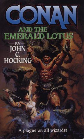 Book cover for Conan and the Emerald Lotus